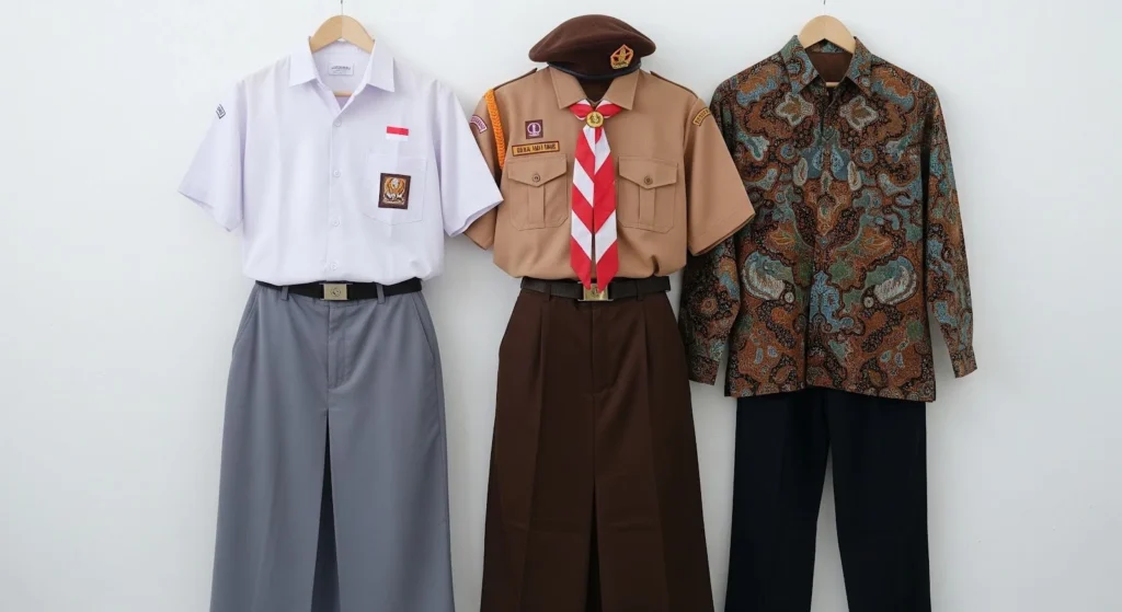 jadwal seragam sma negeri