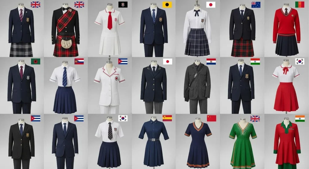 seragam sekolah terbaik di dunia