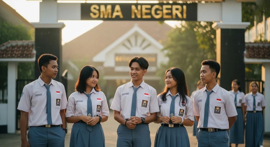 seragam sma negeri