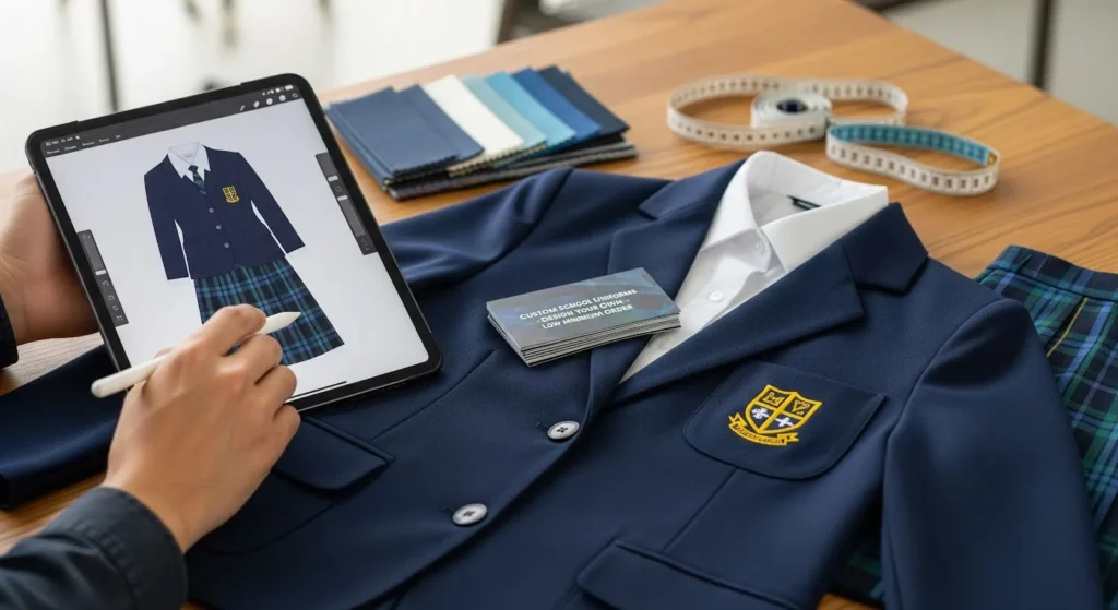 Buat Seragam Sekolah Custom - Desain Sendiri, Minimal Order Rendah
