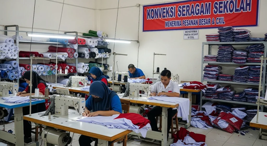 Konveksi Seragam Sekolah Jakarta Terpercaya - Free Ongkir